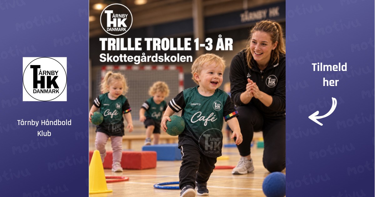 Håndbold Trille Trolle 1-3 år - Skottegårdsskolen