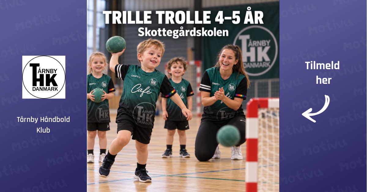 Håndbold Trille Trolle 4-5 år - Skottegårdsskolen