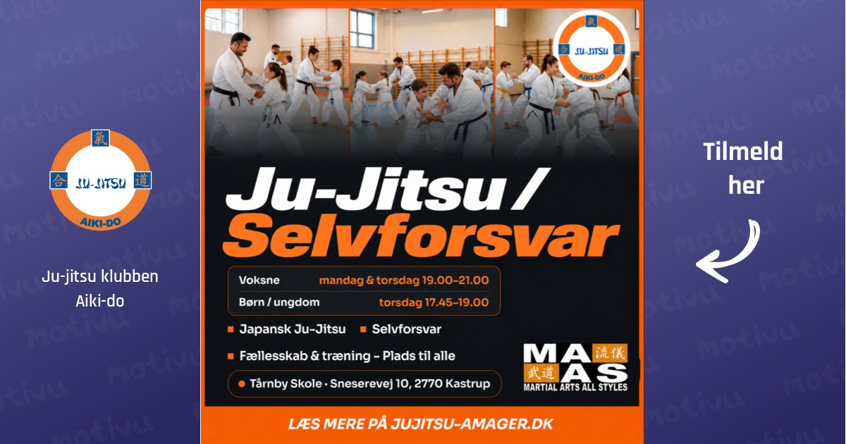 Ju-jitsu/selvforsvar for voksne