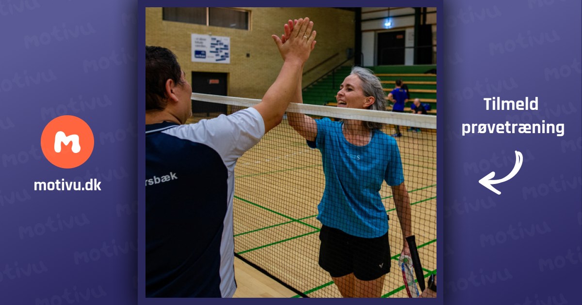 Tirsdagsholdet - badminton for alle voksne