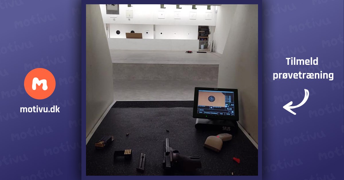 Pistoltræning for nye skytter