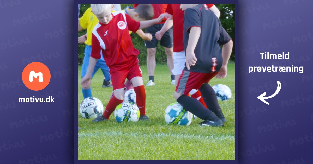 Fodboldtræning for drenge og piger- alder 5-6 år