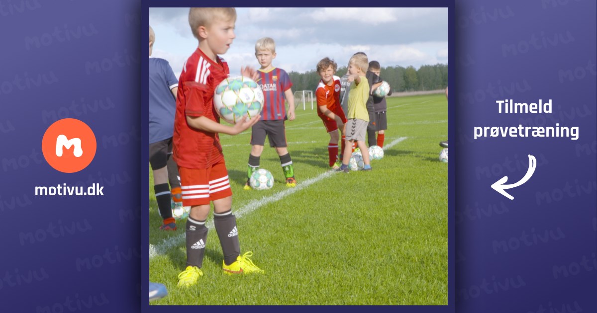 Fodboldtræning for drenge- begynder- alder 8-9 år