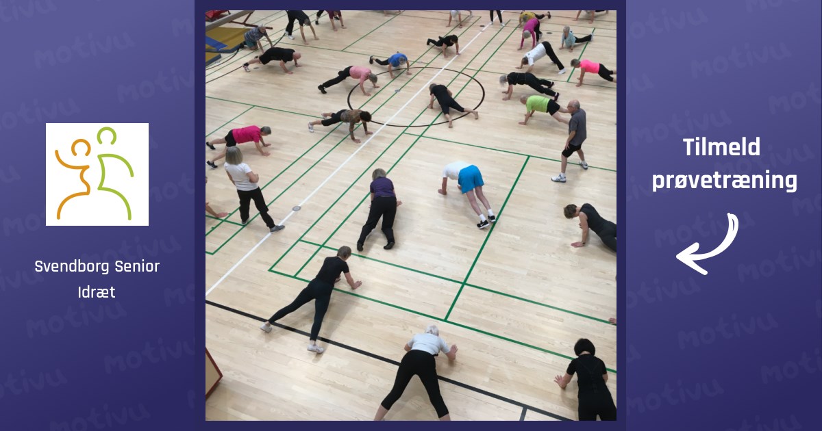 Frisk motion i Thurø Hallen