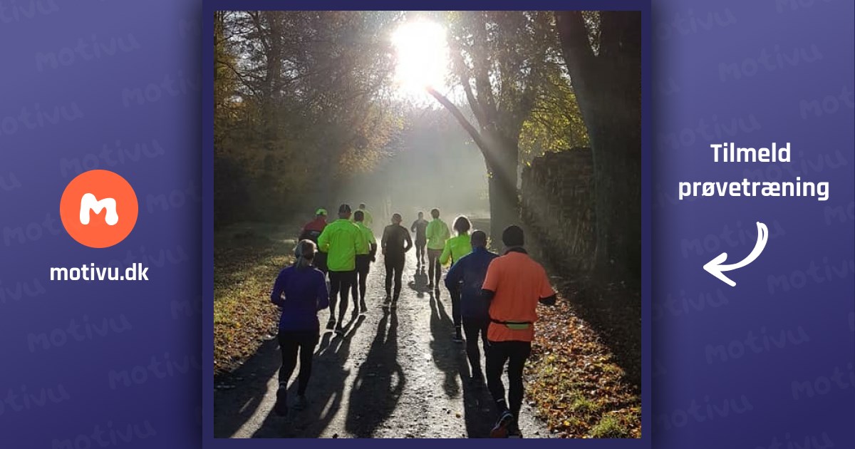 Løbetræning med Glamsbjerg Motion MANDAG