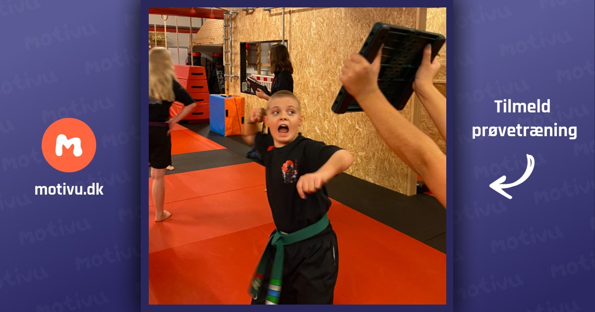 Selvforsvar for 8-12 årige (Dragons)