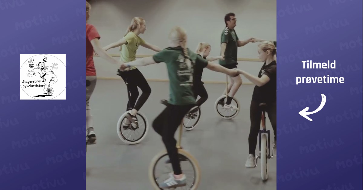 Unicykling for alle aldre og niveauer - Lær at cykle på ethjulet cykel
