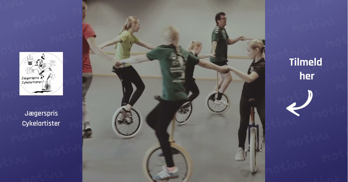 Unicykling for alle aldre og niveauer - Lær at cykle på ethjulet cykel