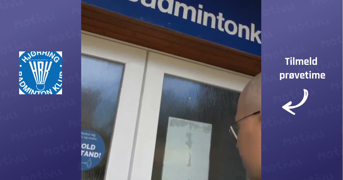 Er du klar til badminton i Hjørring?