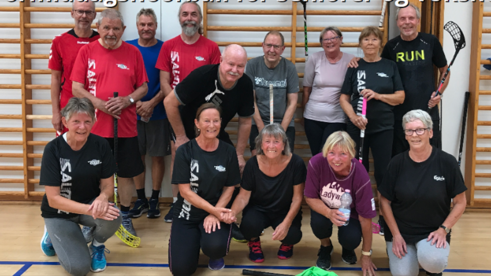 Formiddagsfloorball for seniorer og voksne (+65)