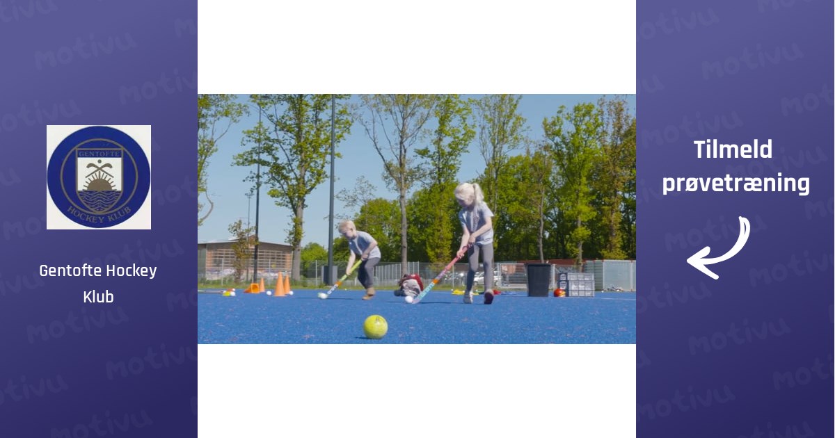 Hockey træning for 4-6 årige