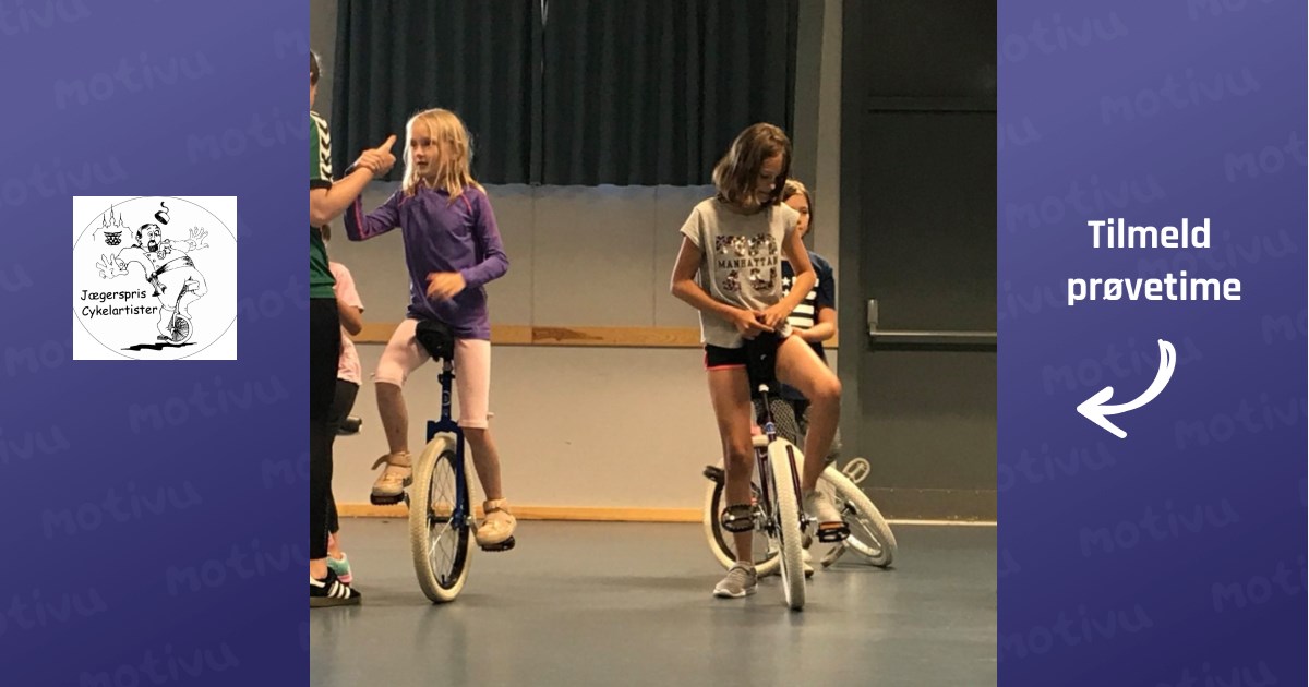Unicykling for alle aldre og niveauer - Lær at cykle på ethjulet cykel