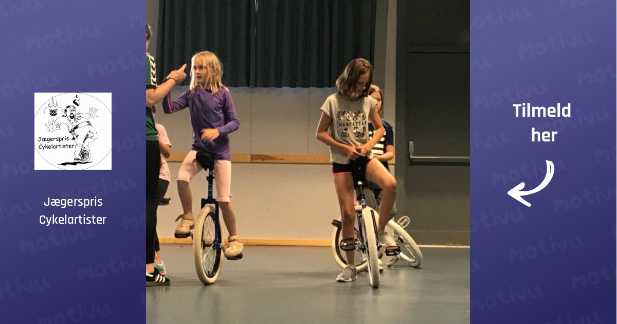 Unicykling for alle aldre og niveauer - Lær at cykle på ethjulet cykel