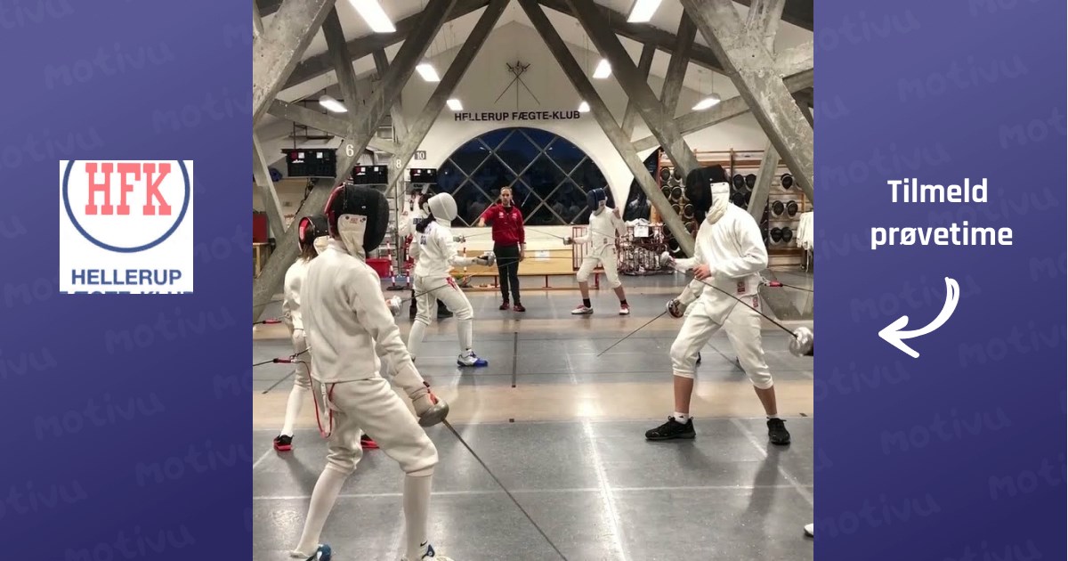 Fægtning fra 12 til 17 år - Ungdomshold