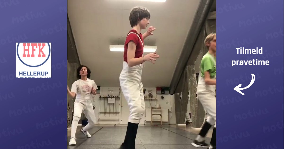 Fægtning fra 12 til 17 år - Ungdomshold