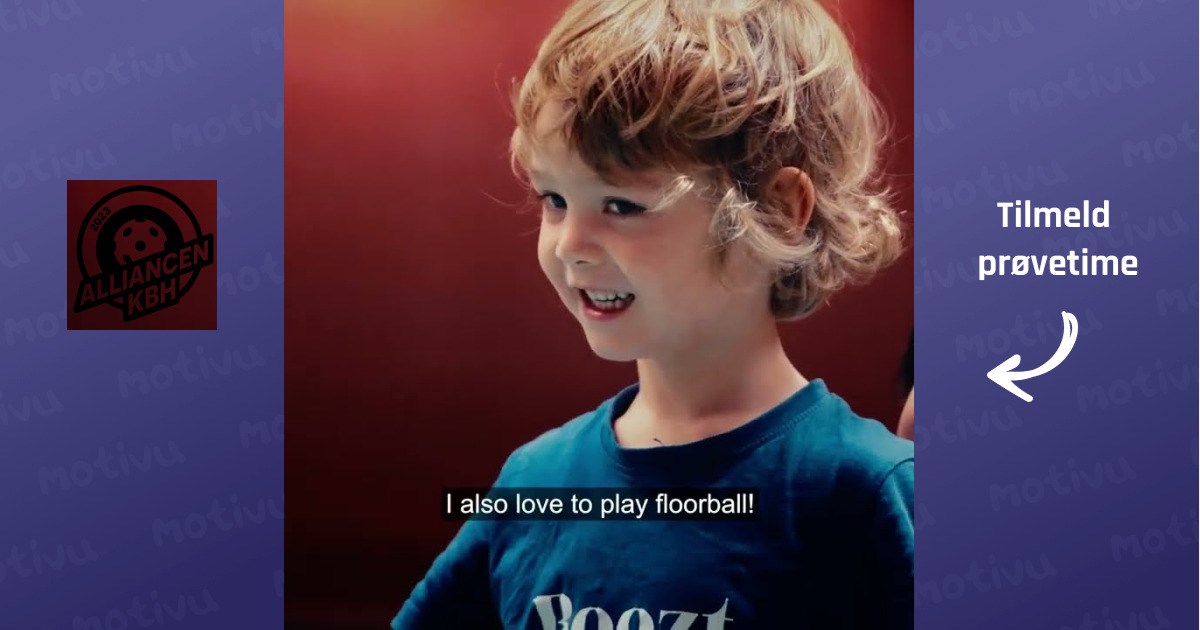 Familiefloorball for 3-6-årige (Frederiksberg)