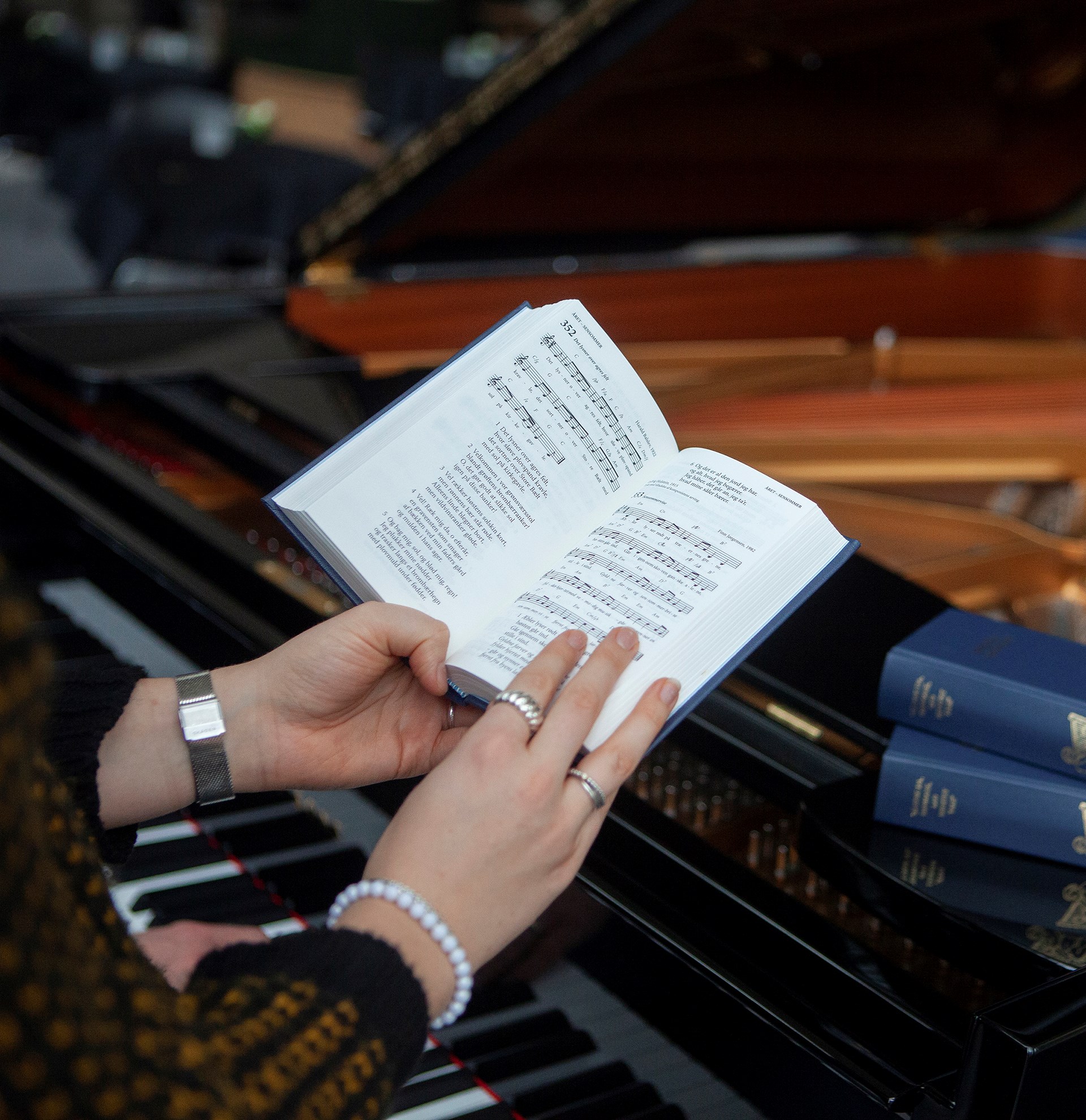 Syng i den blå. Fællessang