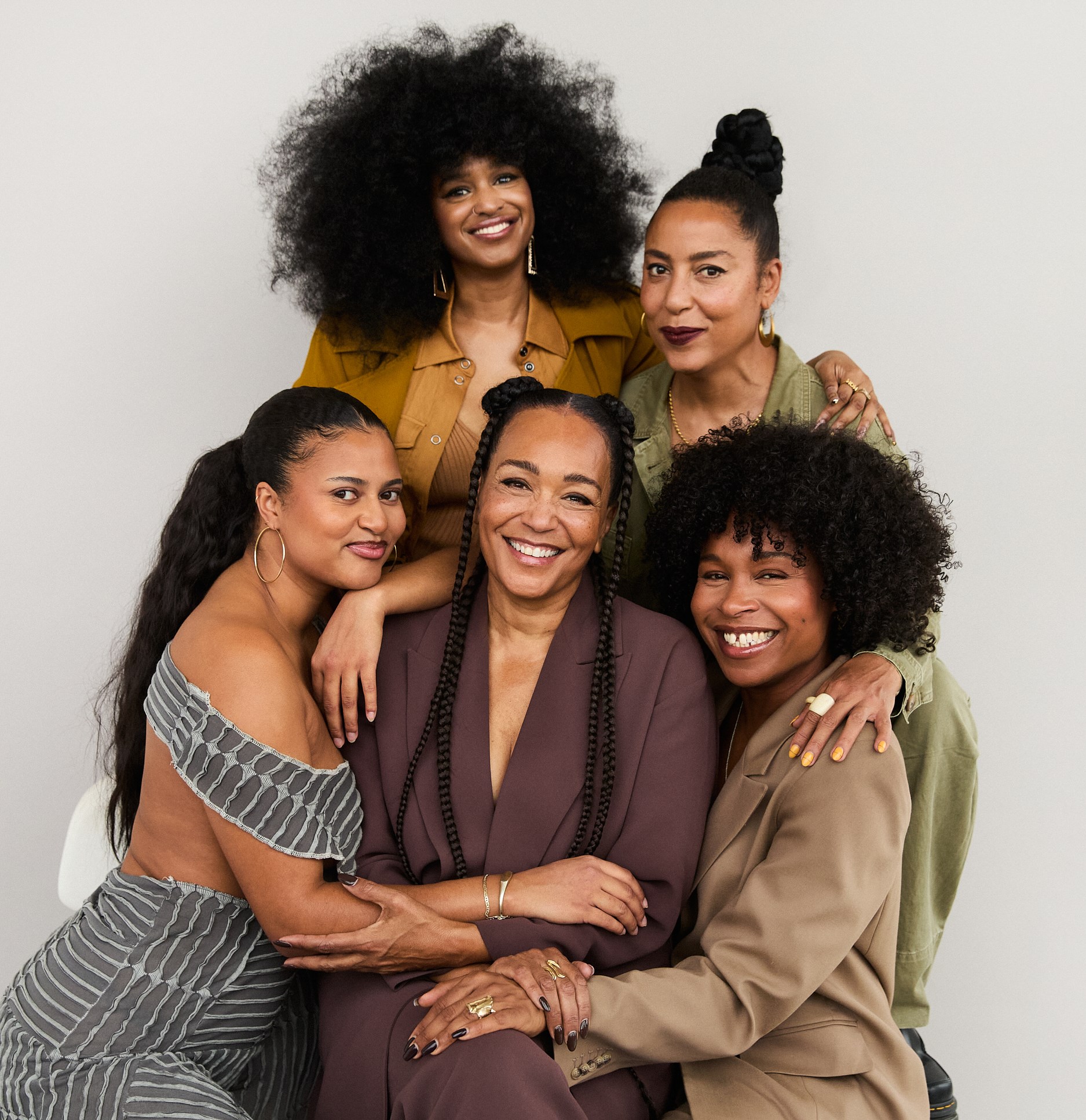 Black Voices. Caroline Henderson, Karen Mukupa, Nabiha, Iris Gold og Betty Bass