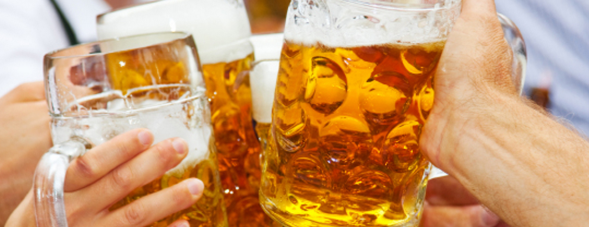 Oktoberfest i Bordesholm - Det bliver svært at holde lederhosen op!