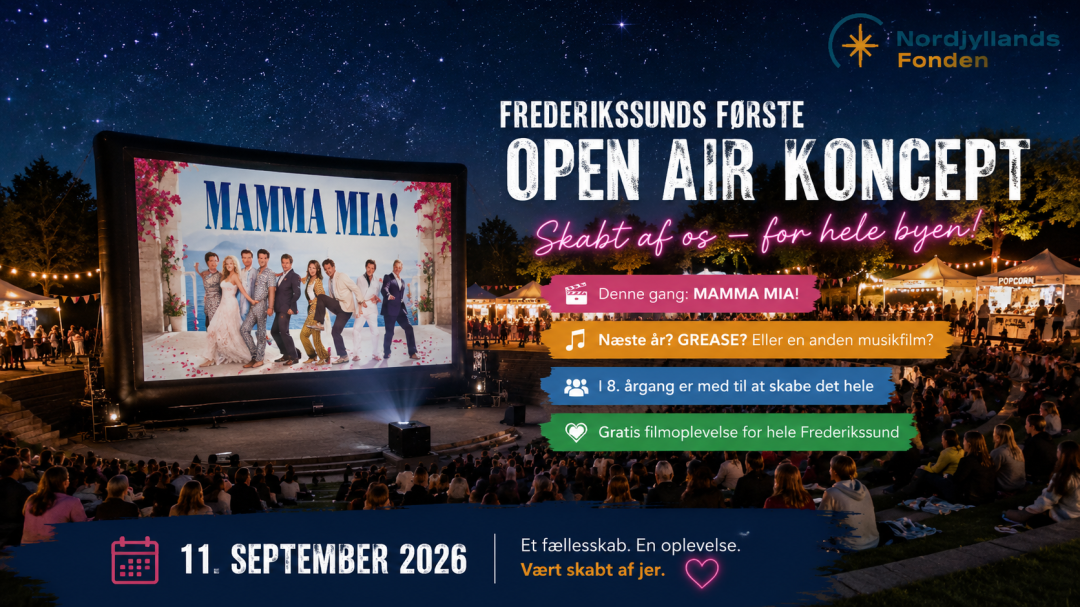 Open Air-visning af Mamma Mia - 11 Sep 2026 - kl. 18.00