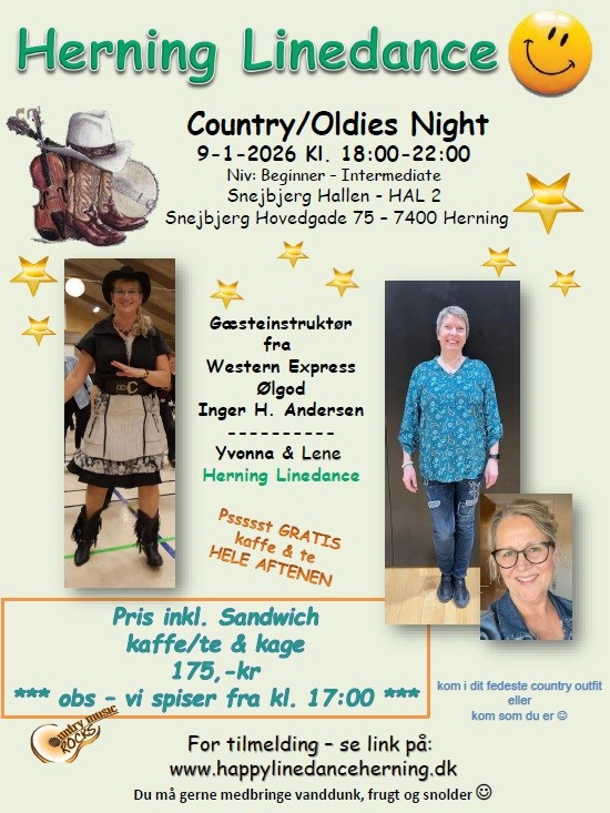 Country Night i Herning Linedance 2026
