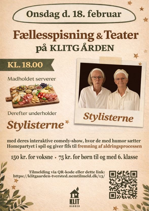 Fællesspisning og teater