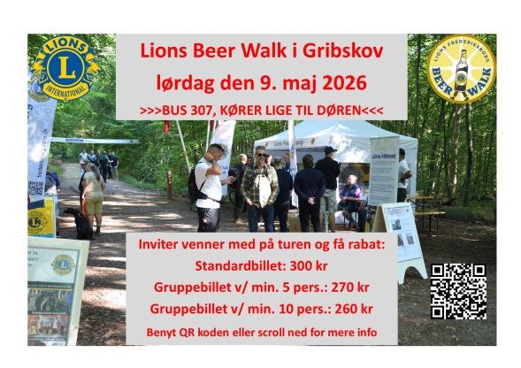 Lions Beer Walk / Naturvandring