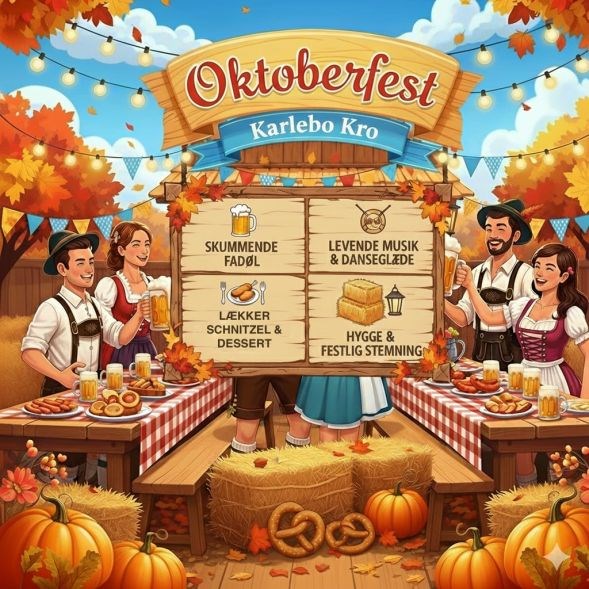 Oktoberfest 24. oktober 2025, kl. 18:30