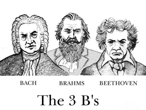 Klassisk caféaften: De 3 store B'er: Bach, Beethoven og Brahms