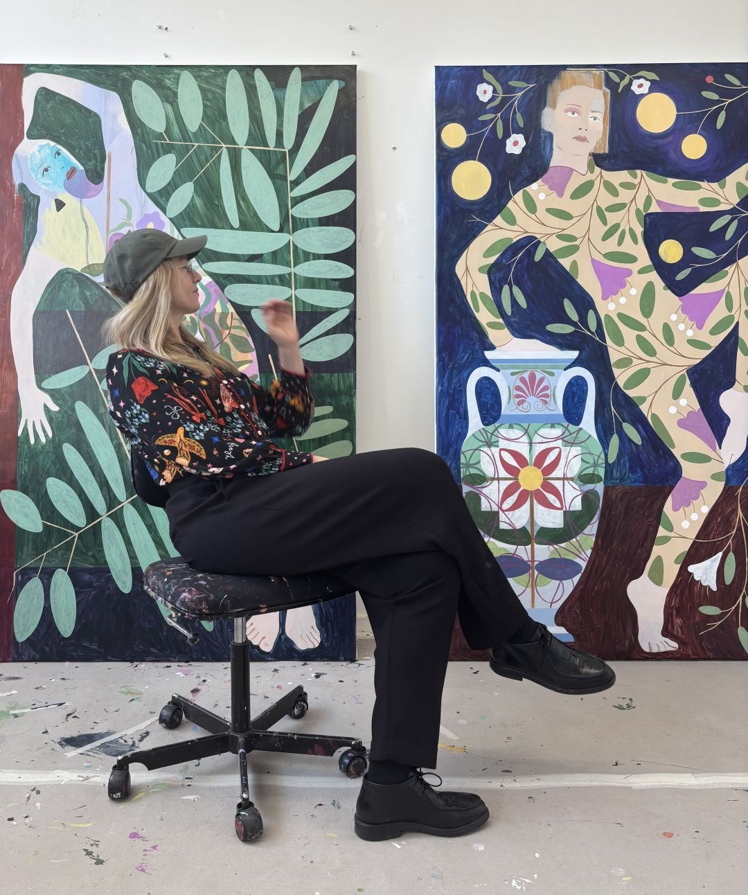 Atelierbesøg hos Birgitte Støvring