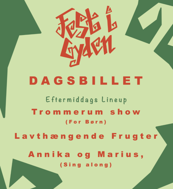 Eftermiddagsbillet: Fest i Gyden - Jaungyde Musikfestival