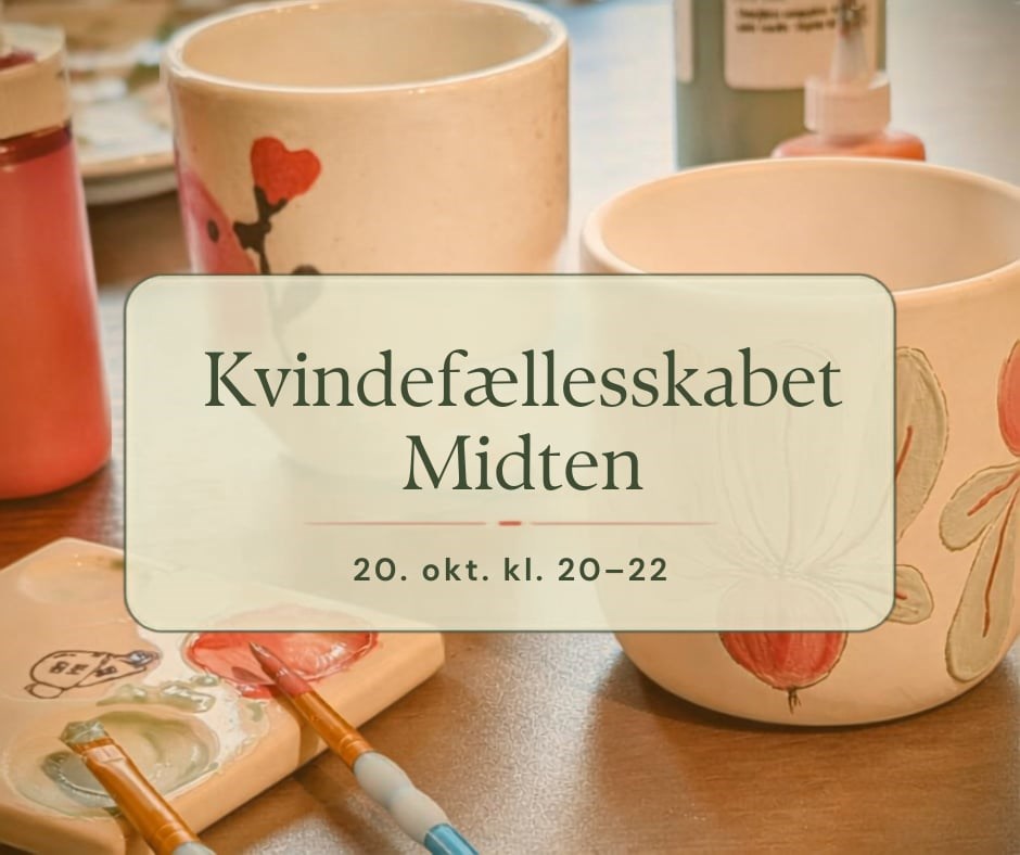 Kvindefællesskabet MIDTEN - kreativ aften på Faze Studie i Juelsminde