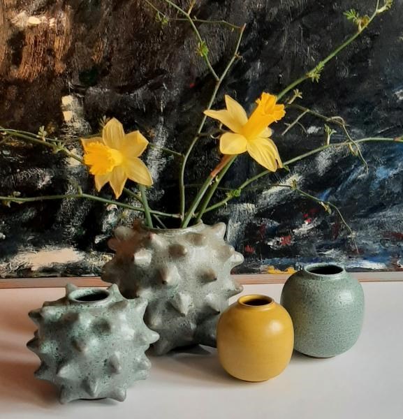 Fernisering - keramik - værker af Dorte Sejthen Hundevad og