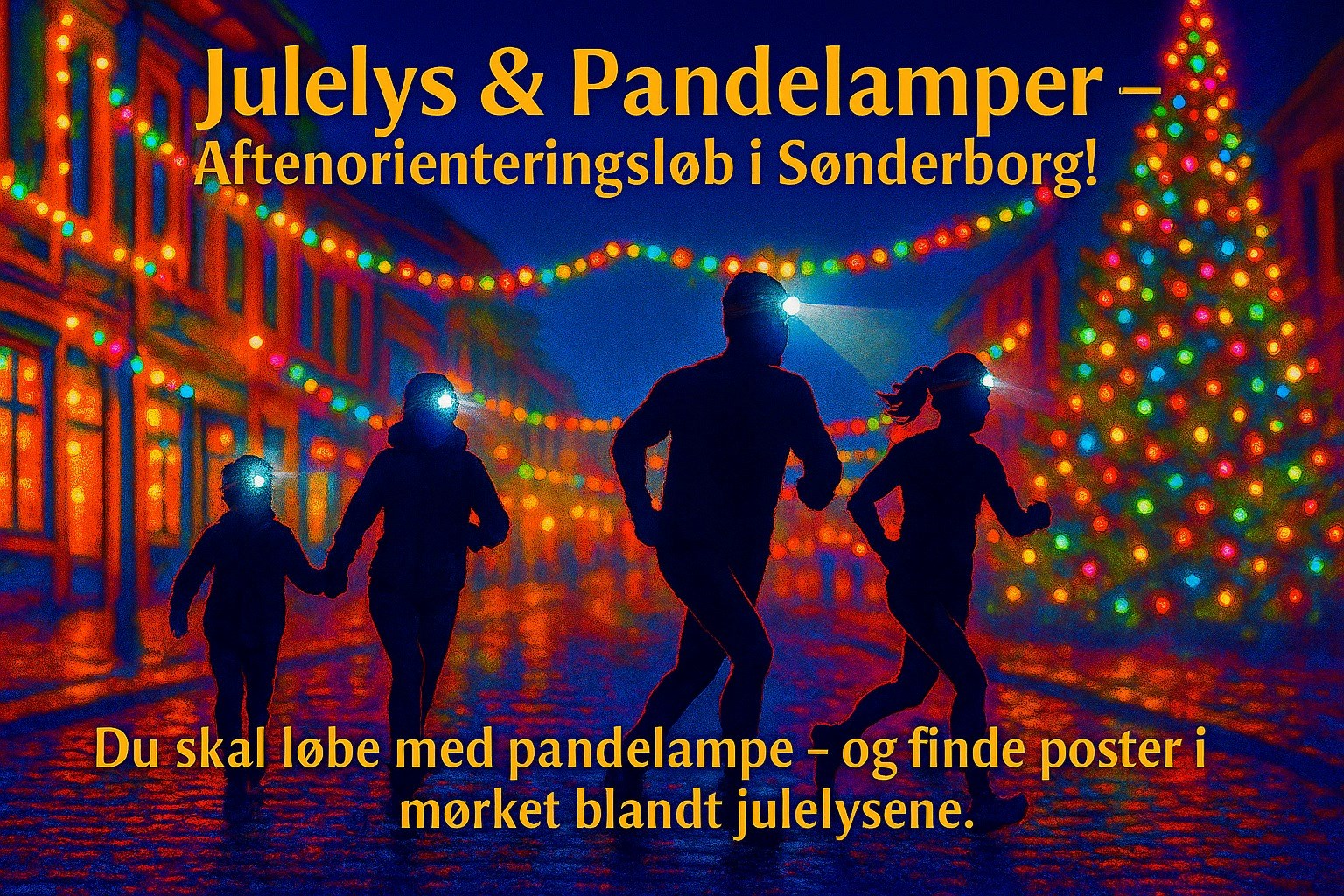 Julelys og pandelamper - Aftenorienteringsløb i Sønderborg