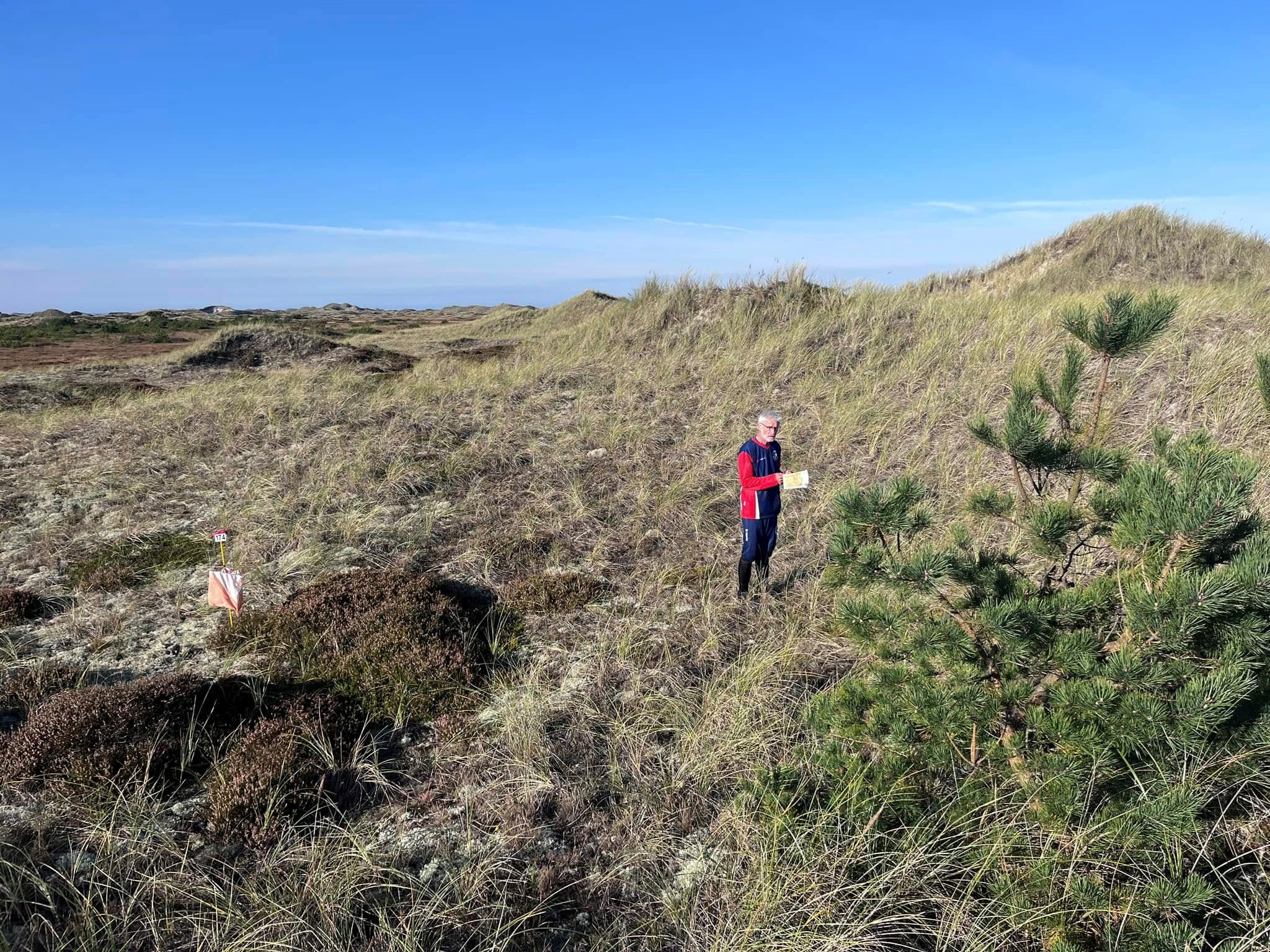 Klubløb i Tornby Klitplantage Nord