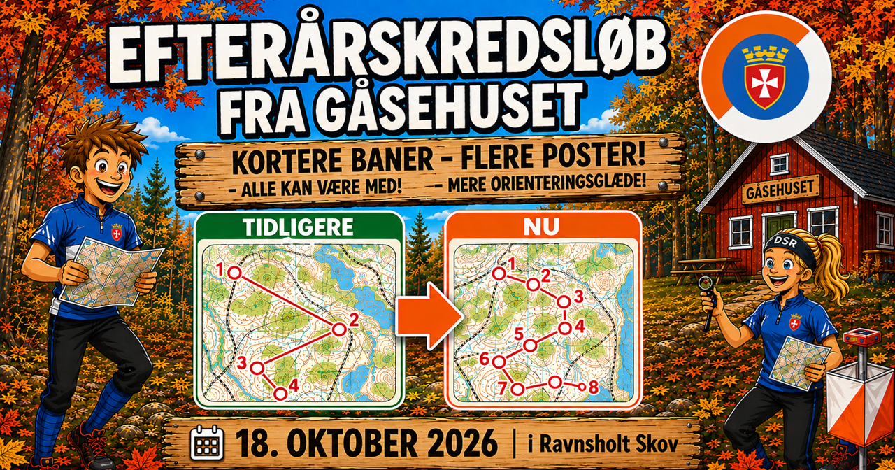 Efterårskredsløb fra Gåsehuset
