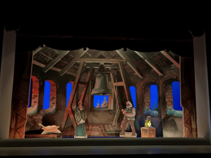 Nøddebo Præstegård på papirteater