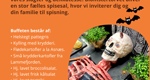 Kulturnat buffet i Asnæs Centret