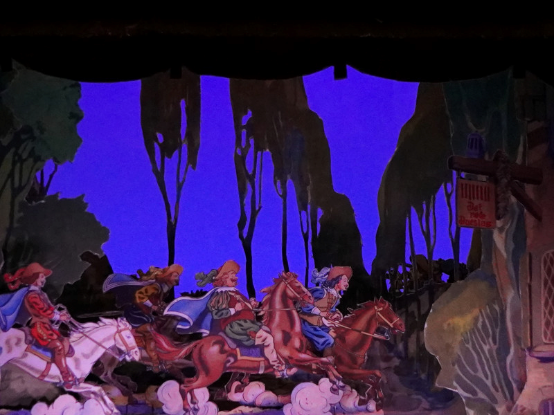 Papirteater - De 3 musketerer