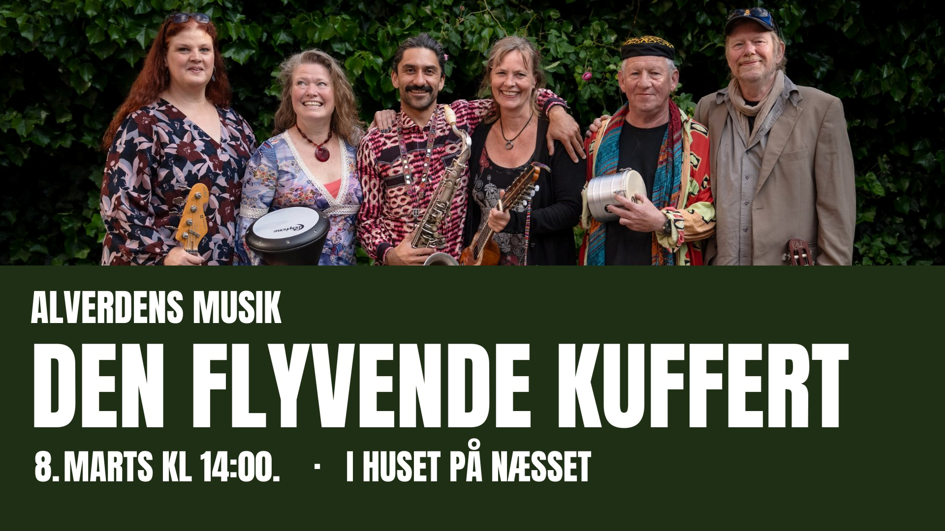 Koncert med Den Flyvende Kuffert