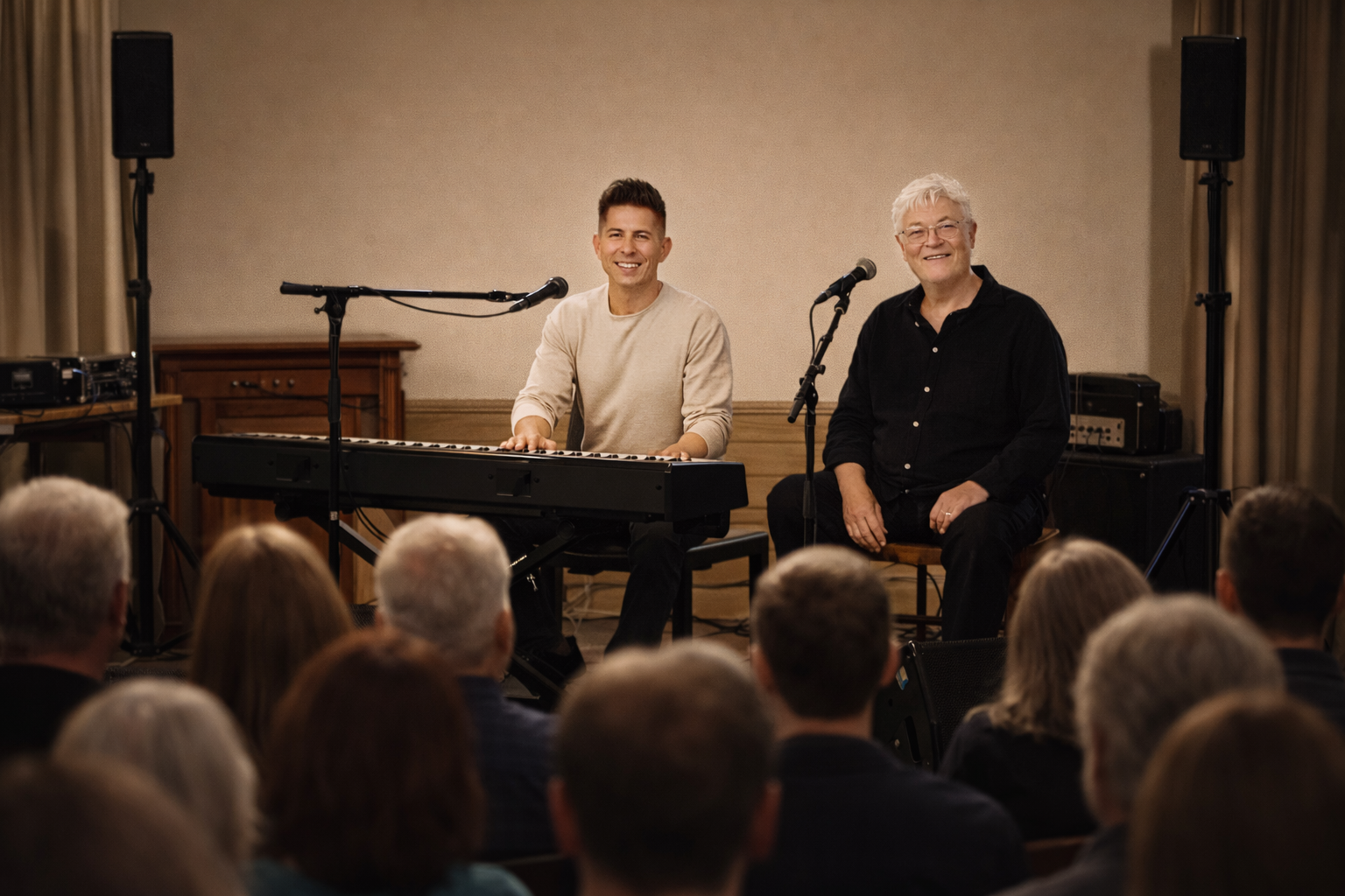 Koncert i festlokale i Hillerød
