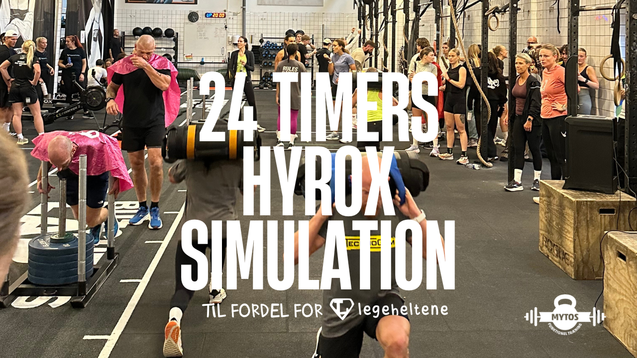 24 timers HYROX simulation hos MYTOS