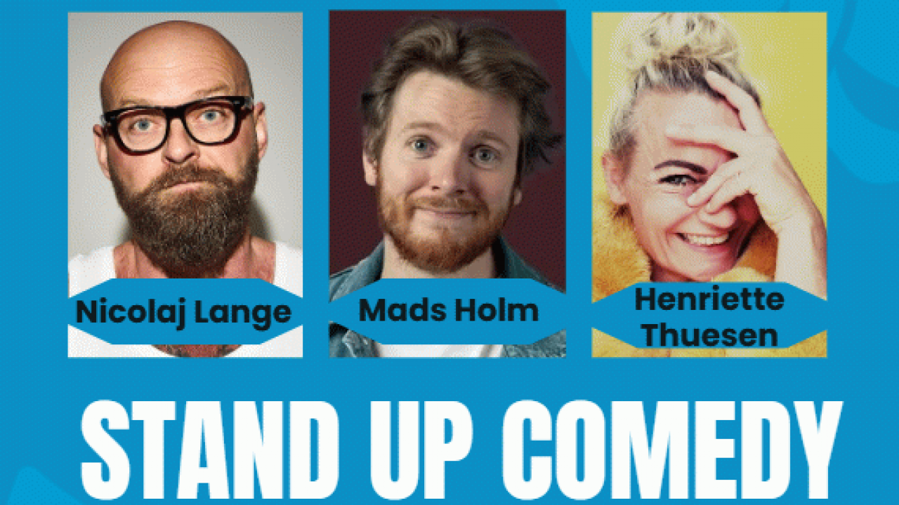 Comedy på Bryghuset 3. februar