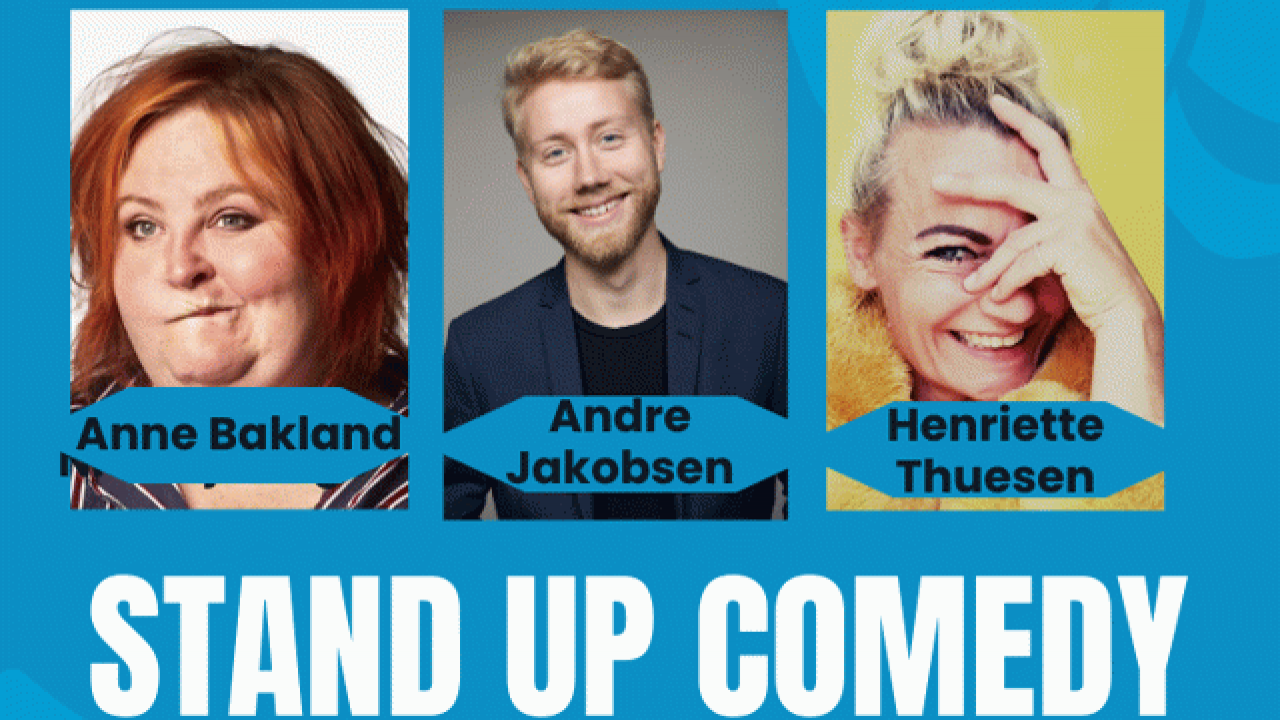 Comedy på Bryghuset 3. marts