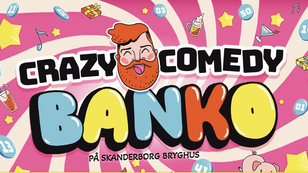 Crazy Comedy Banko 21 oktober - UDSOLGT