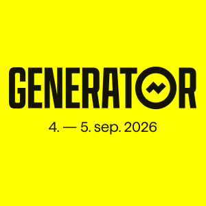 Generator Festival 2026. 4. 5. september 2026