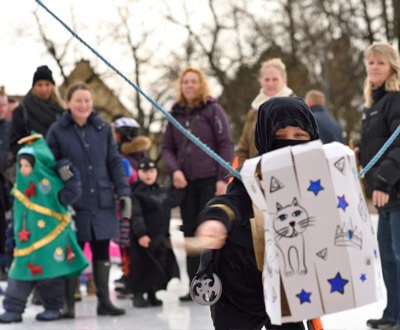 Fastelavn på Isrosen
