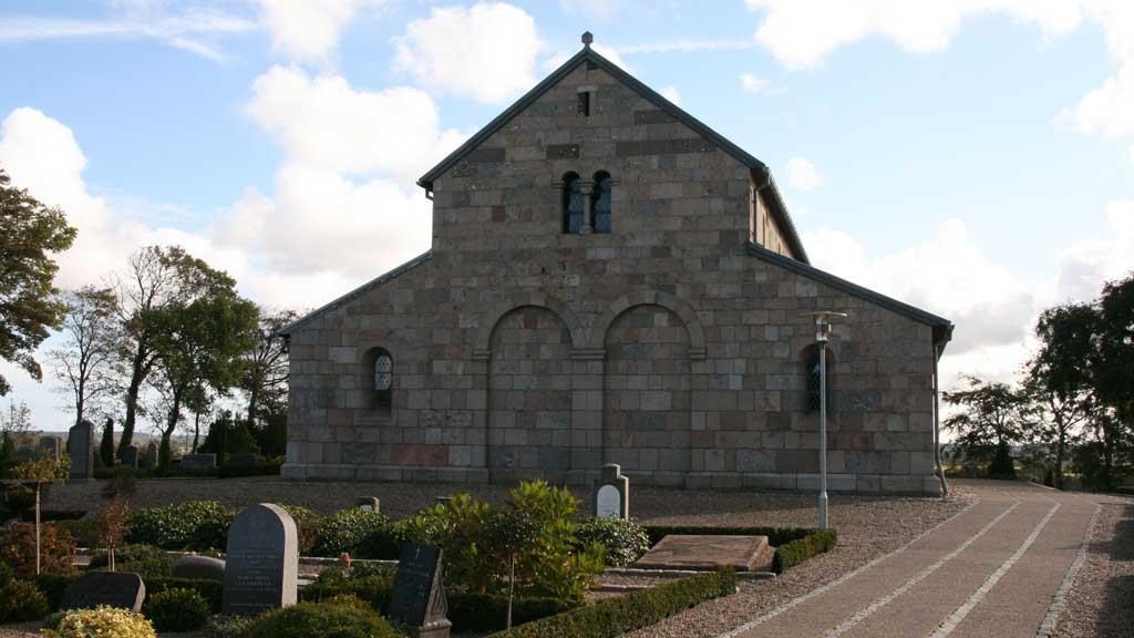 Nørrekær Enge- Hemdrupstaven - Skarp Salling Kirke