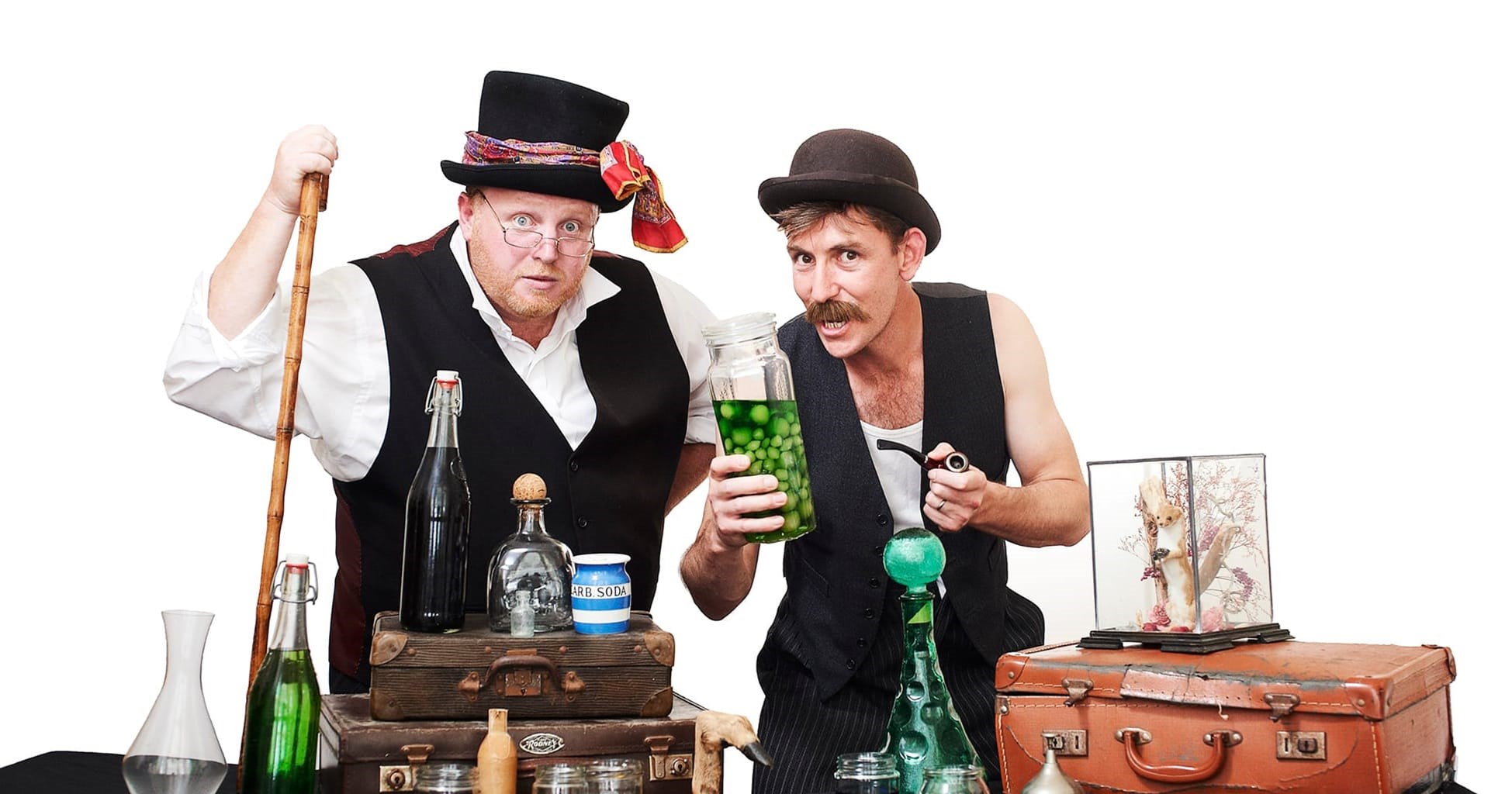 Dr Jones and Professor Barnard's Medicine Show