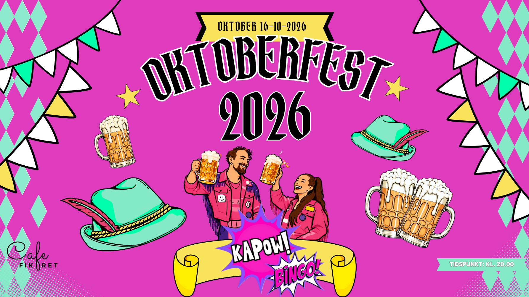 OktoberFest med KAPOW! Bingo